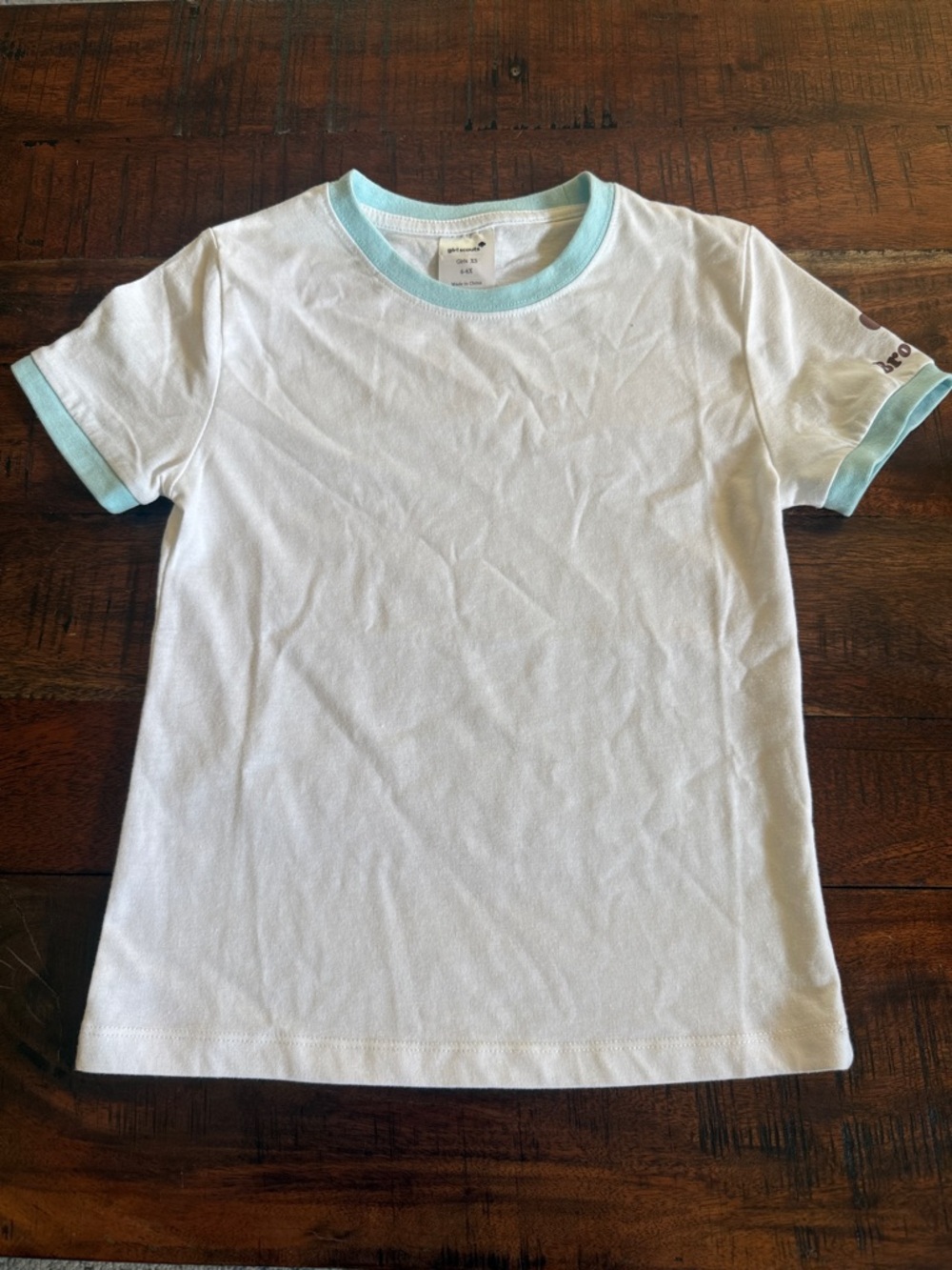 Girl Scouts Brownie Tee Shirt XS